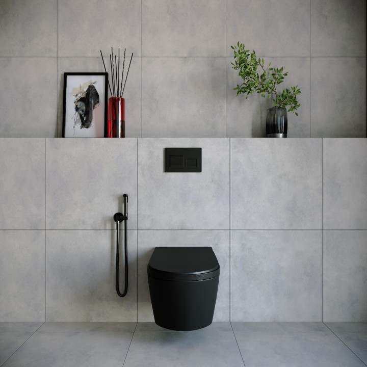Матовый Pieza Ceramica Керамогранит SI006060N Silent Grey 60х60 — фото 2