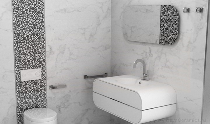 Напольная Porcelanosa  Плитка 100291740 P19814151 Marmol Carrara Blanco 33,3х100 — фото 5