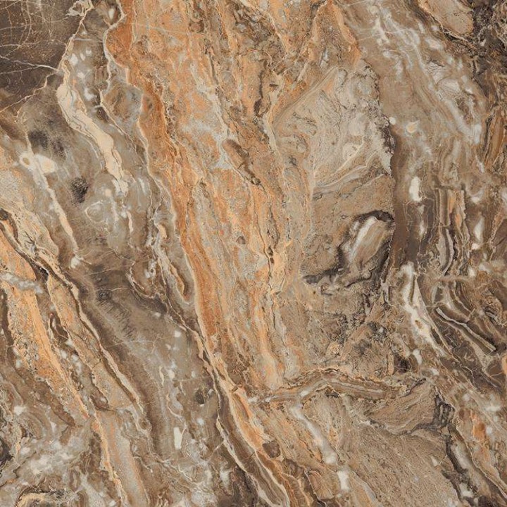 Полированный PrimaVera Tile Керамогранит Керамогранит 60x60 High glossy Richter brown High glossy — фото 2