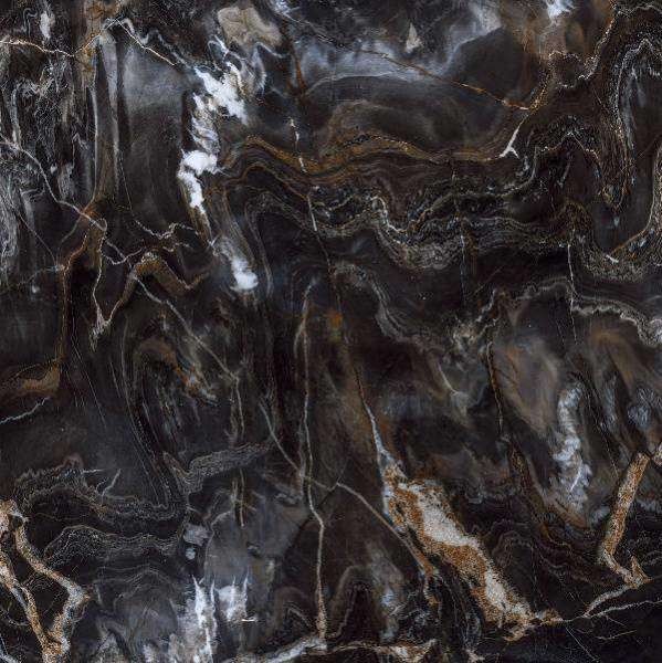 Полированный PrimaVera Tile Керамогранит Керамогранит 60x60 High glossy Toledo black High glossy — фото 4