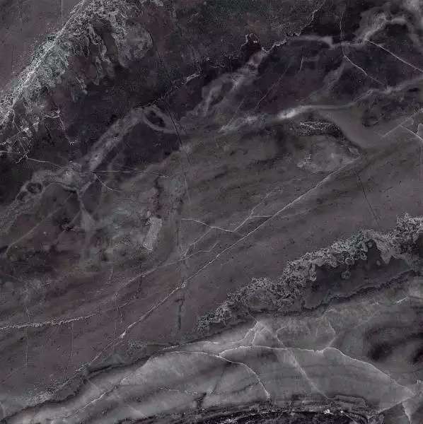 PrimaVera Tile Керамогранит Керамогранит 60x60 Polished Titan Black Полированный — фото 2