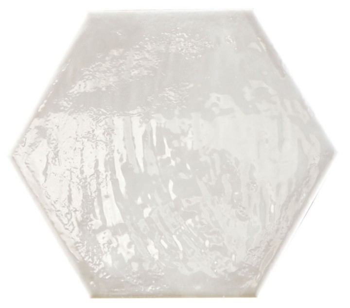 Напольная Prissmacer Rain Bianco Hex 19,8х22,8 — фото 3