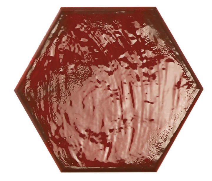 Напольная Prissmacer Rain Bordeaux Hex 19,8х22,8 — фото 4