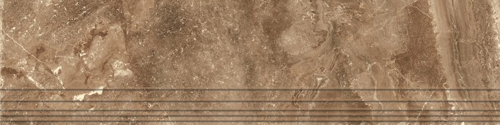 Керамогранитные Ступень ProGRES Ceramica GNR12030421-G Магма / Magma 30х120 с насечками — фото 4