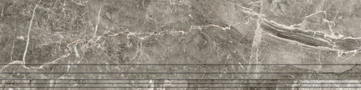 Керамогранитные Ступень ProGRES Ceramica GNR12030423-G Магма / Magma 30х120 с насечками — фото 3
