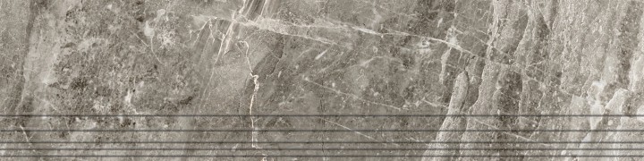 Керамогранитные Ступень ProGRES Ceramica GNR12030423-G Магма / Magma 30х120 с насечками — фото 4
