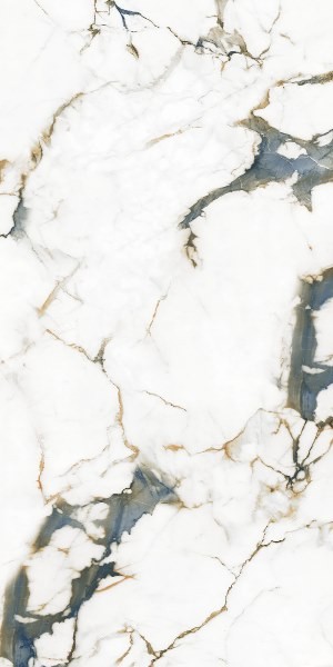Карвинг Realistik Andes Blanco Gold Blue carving 60х120 — фото 5