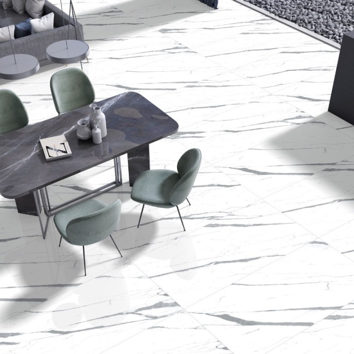 Полированный Realistik Carrara Smart Glossy 60х120 — фото 5