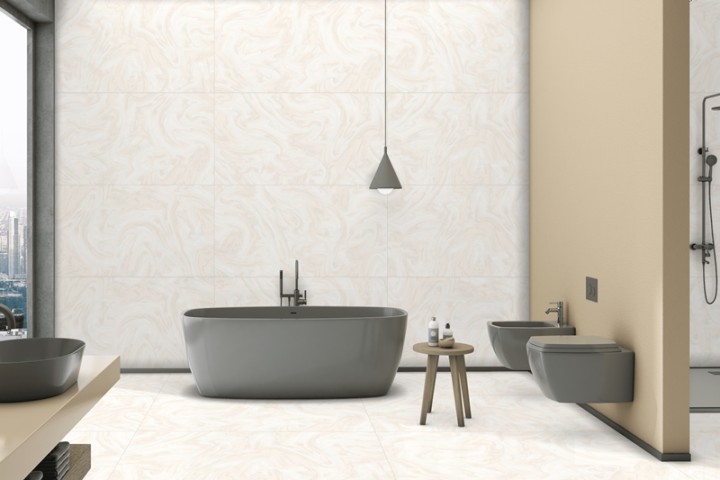 Полированный Realistik Levin Ivory Glossy 60х120 — фото 6