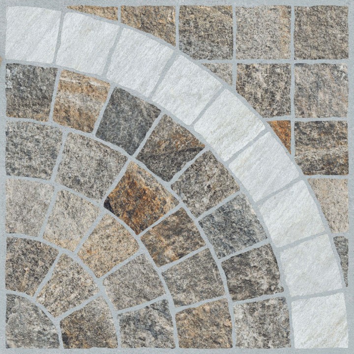 Напольная Rondine Emilia Multicolor Arco Bianco 60,5x60,5