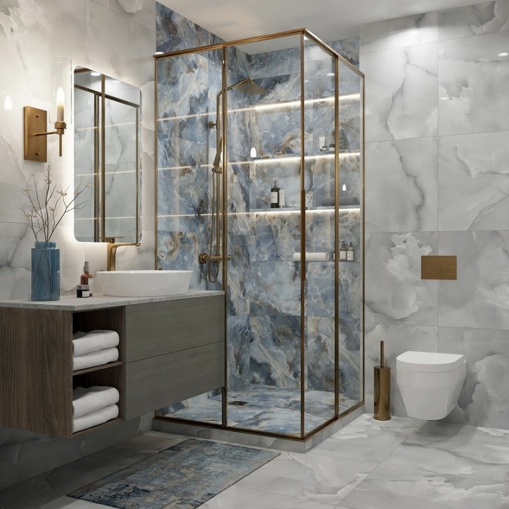 Матовый Керамогранит Royce Tile Onyx Puls Matt R_NR1005 60х60 см — фото 6