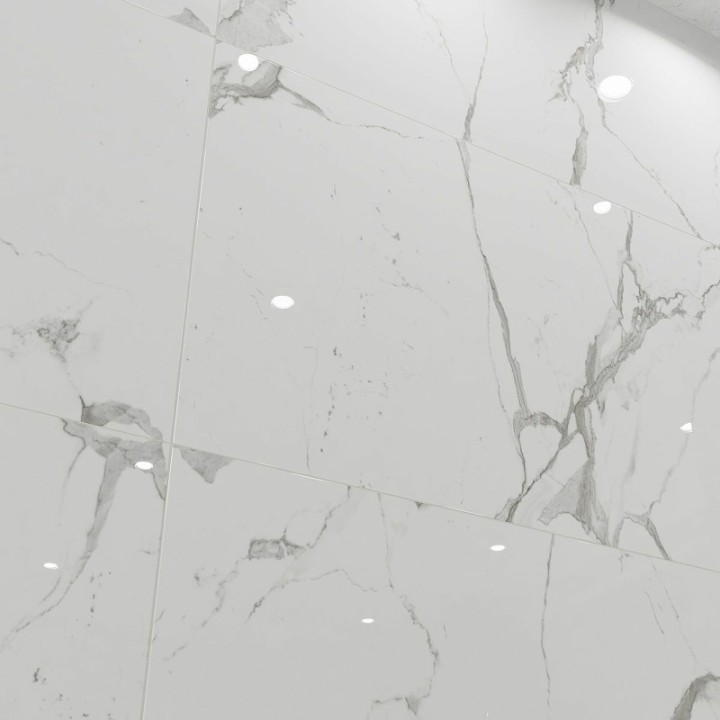 Полированный Керамогранит Royce Tile Alps Statuario Polished R_PR2001 60х120 см — фото 5