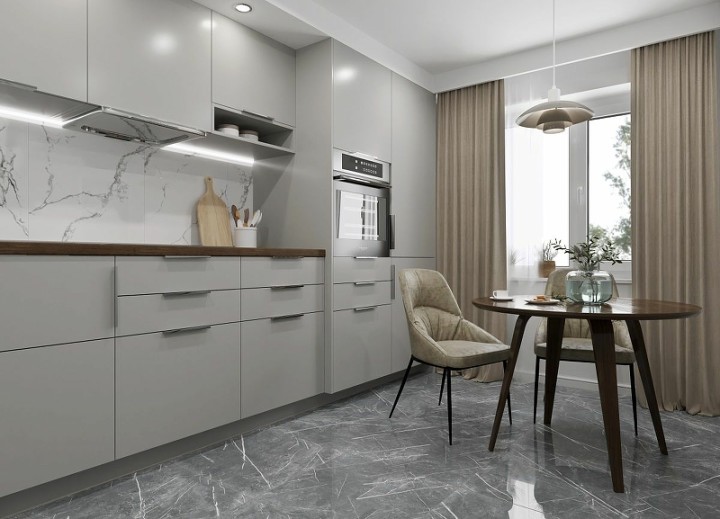Полированный Керамогранит Royce Tile Calacatta Venatino Polished R_PR1001 60х60 см — фото 6