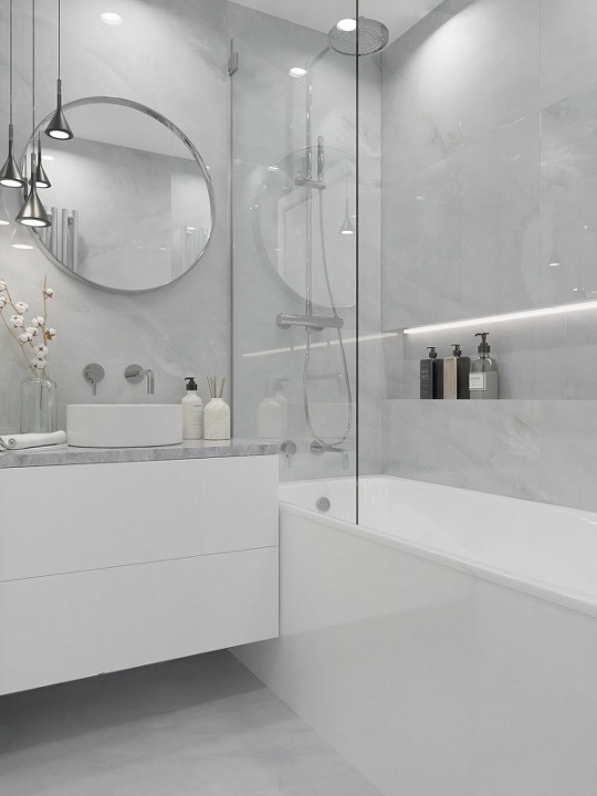 Полированный Керамогранит Royce Tile Midnight Opulence Polished R_PR2009 60х120 см — фото 6