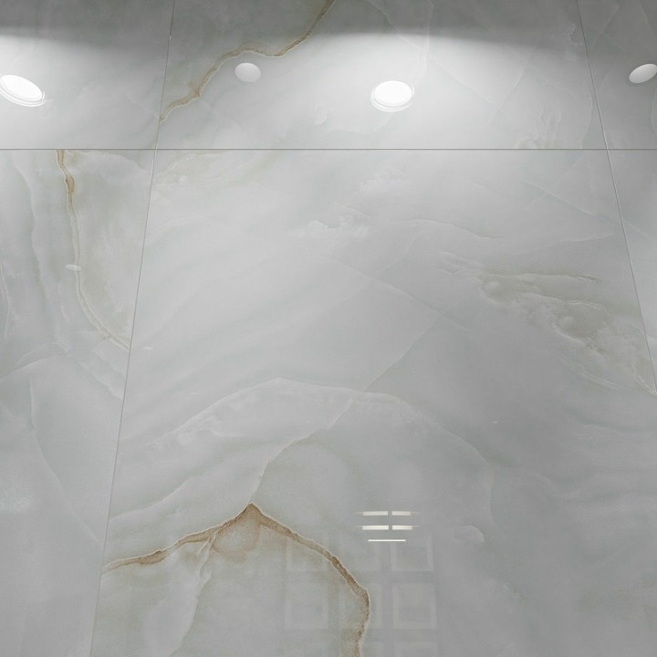 Полированный Керамогранит Royce Tile Onyx Ivory Polished R_PR1006 60х60 см — фото 5