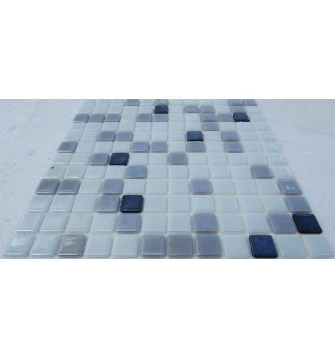Стеклянная Safran Glass Стеклянная мозаика Мозаика из стекла перламутровая HVZ-2101 31,5x31,5 — фото 3