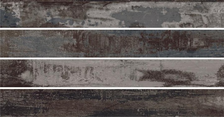 Sant Agostino Керамогранит Colorart Carbon 15x120 матовый
