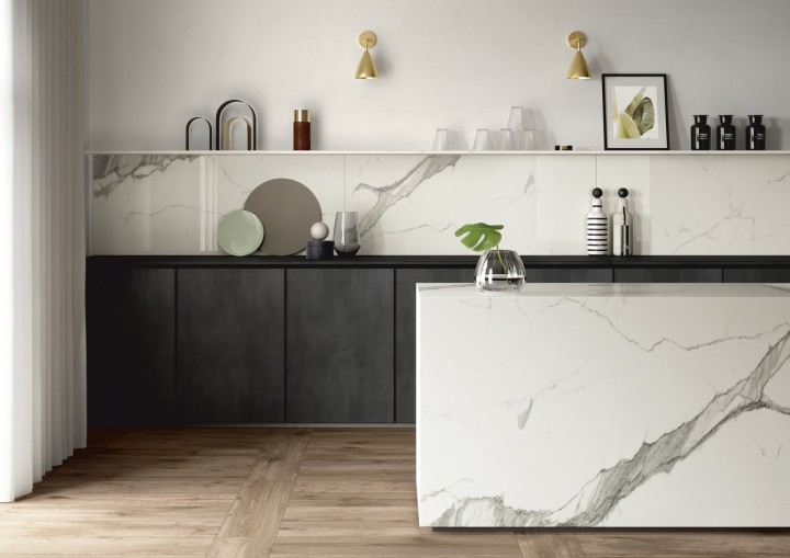 Матовый SapienStone Керамогранит SSH3215527G Noir Natural 12mm 150х320 — фото 15