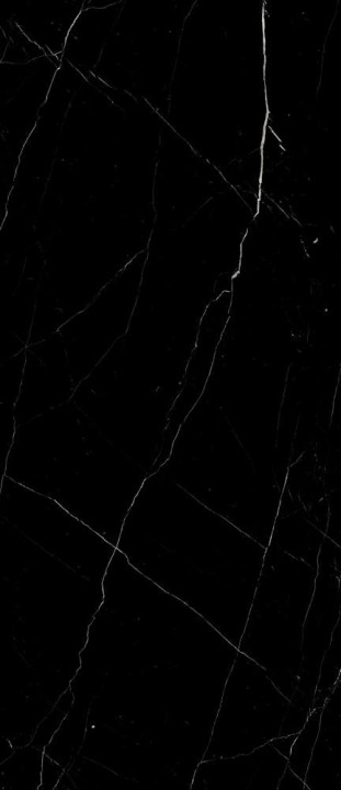 Simpolo Керамогранит Ceramics Marquina Night Черный Полированный 278x120 — фото 3