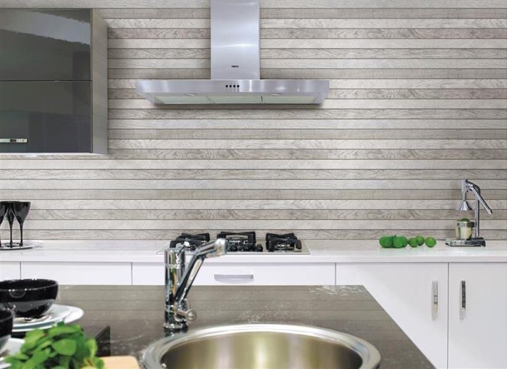 Настенная Sina Tile 2571 Parana Grey Rustic 30х90 — фото 2
