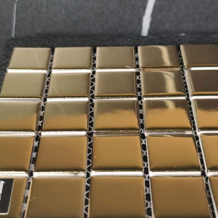 Керамическая Starmosaic Керамическая мозаика Мозаика Golden Glossy 23х23 (CIO915JY) 30,2х30,2 — фото 2