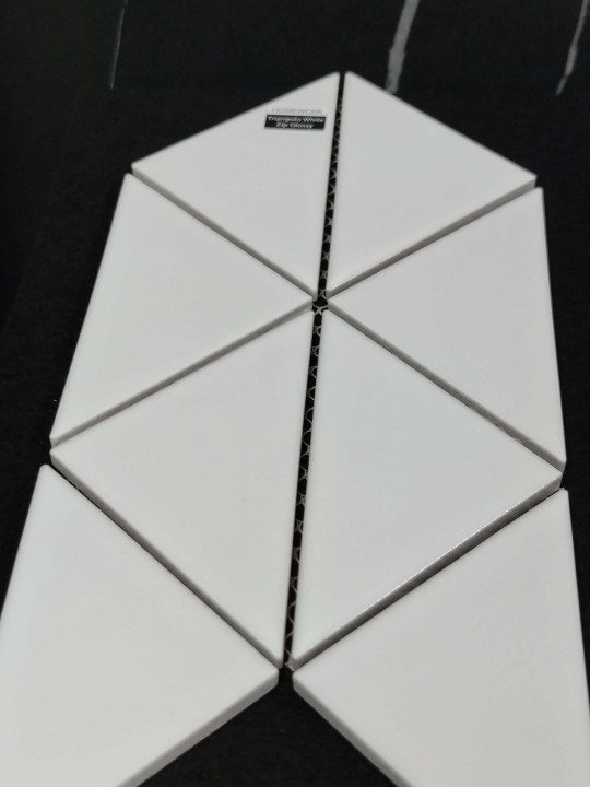 Керамическая Starmosaic Керамическая мозаика Мозаика Tr. White Zip Glossy (CZG241B-B) 26,2х26,2 — фото 2