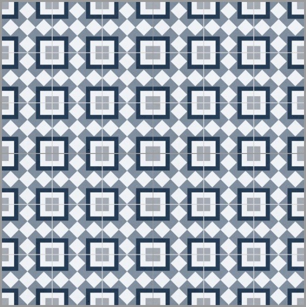 Матовый Staro Керамогранит Carpets Bristol Blue Matt 60х60 — фото 2