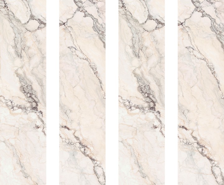 Матовый StaroSlabs Matt Керамогранит Statuario Rosso Texture 800х3200х12 — фото 2