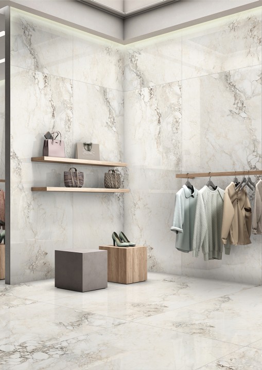 StaroSlabs Керамический слэб С0005678 Brecha Crema Elegance Polished 120х280 кремовый полированный под камень — фото 4