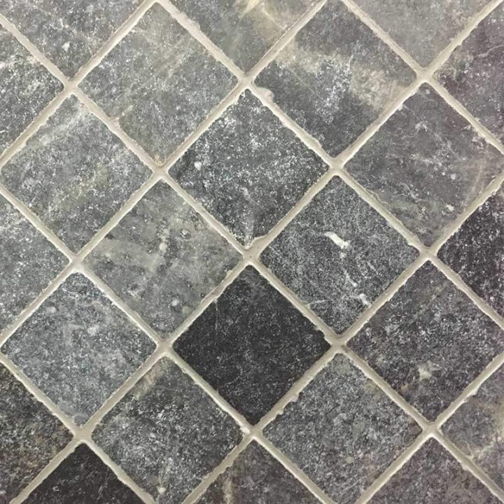 Мраморная Stone4Home Плитка BLACK MARBLE TUMBLED (Черный) 10X10X1, натур. мрамор — фото 2