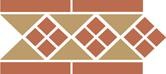 Бордюр Topcer Octagon Border Lisbon-1 With 1 Strip (Tr.03 Dots 04 Strips 04) 15x28