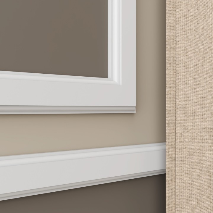 Молдинги Молдинги Молдинг Ultrawood под покраску U 0007 (2440 х 38 х 14) — фото 6
