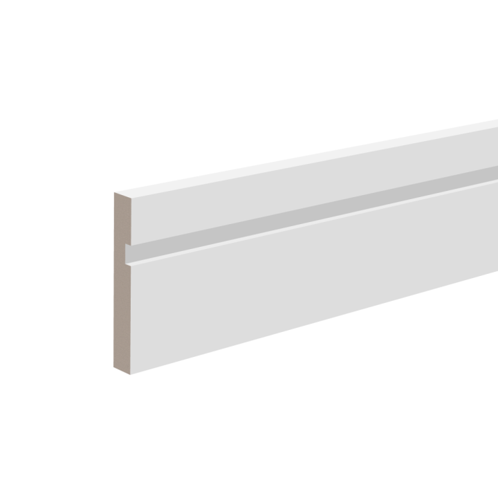 Плинтусы напольные Плинтусы Плинтус Ultrawood под покраску Base 1015L i (2000 x 100 x 15 мм.) — фото 10