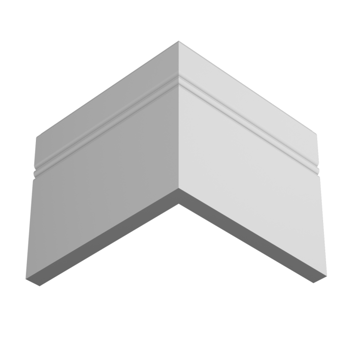 Плинтусы напольные Плинтусы Плинтус Ultrawood под покраску Base 5380 i (2000 x 110 x 10 мм.) — фото 5