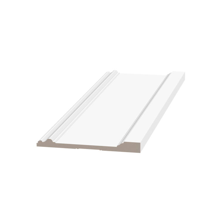 Плинтусы напольные Плинтусы Плинтус Ultrawood под покраску Base 5801 i (2000 x 180 x 18 мм.) — фото 4