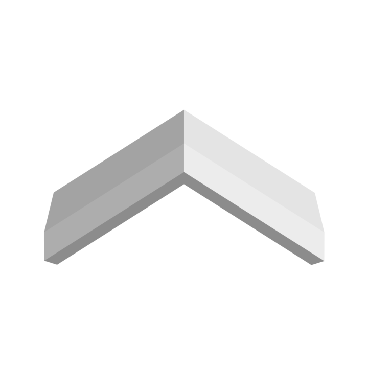 Плинтусы напольные Плинтусы Плинтус Ultrawood под покраску Base 6012 i (2000 х 60 х 12 мм) — фото 5