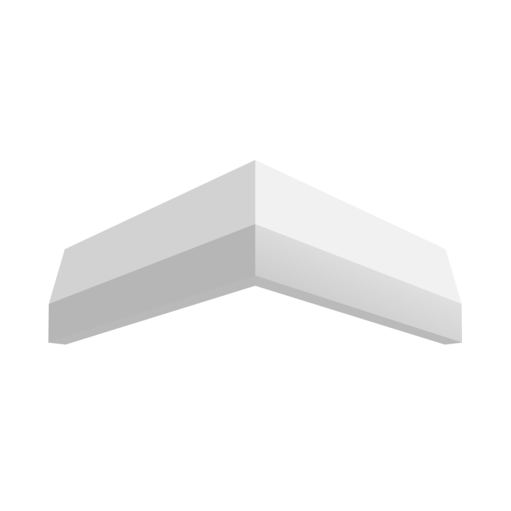 Плинтусы напольные Плинтусы Плинтус Ultrawood под покраску Base 6012 i (2000 х 60 х 12 мм) — фото 7