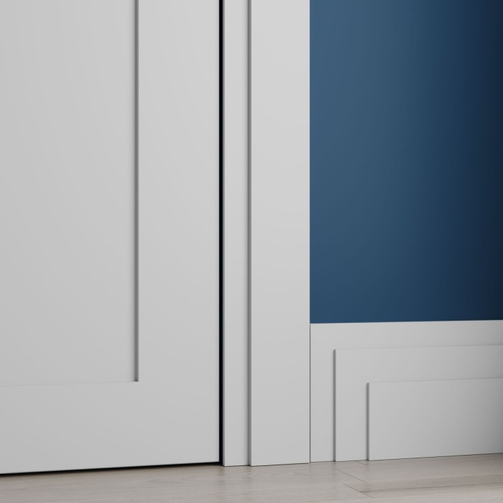 Плинтусы напольные Плинтусы Плинтус Ultrawood под покраску Base 7512 i (2000 х 75 х 12 мм) — фото 2