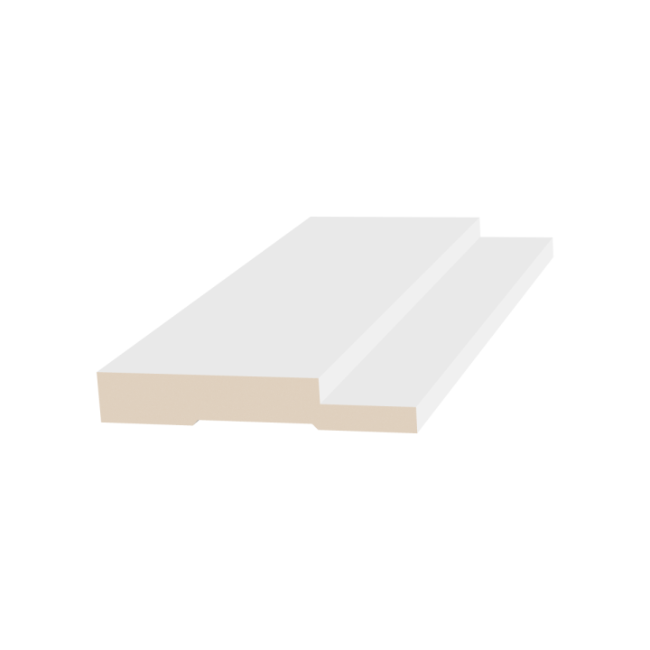 Плинтусы напольные Плинтусы Плинтус Ultrawood под покраску Base 7512 i (2000 х 75 х 12 мм) — фото 6