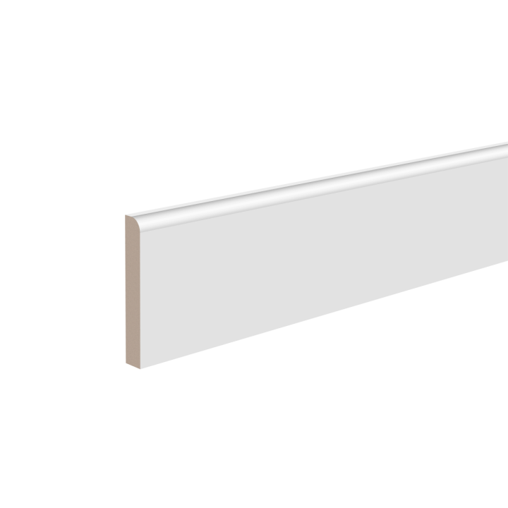 Плинтусы напольные Плинтусы Плинтус Ultrawood под покраску Base 8012 i (2000 x 80 x 12 мм.) — фото 2