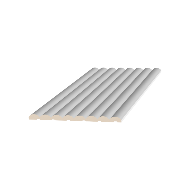3D панели из дерева Стеновые панели Стеновая панель Ultrawood под покраску UW 01 i (2000 х 240 х 14 мм.) — фото 5