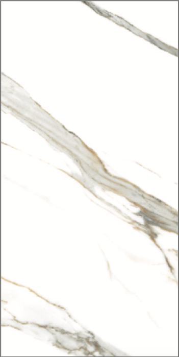 Полированный Varmora Carrara White Glossy 60x120 — фото 2