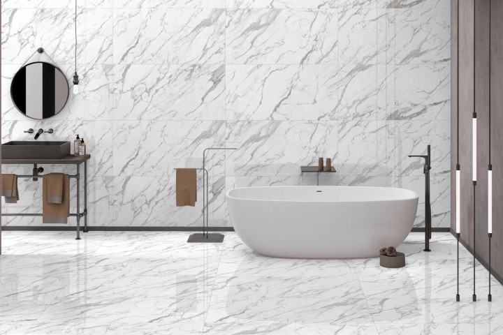 Напольная Velsaa Керамогранит Alpinus Statuario White 60 60x60 — фото 17