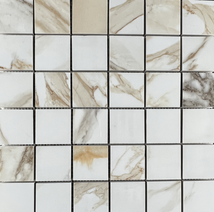 Керамическая Мозаика Velsaa Calacatta Gold Mosaic Paonazzo 30х30 — фото 3