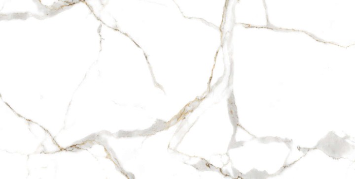 Напольная Velsaa Керамогранит Calacatta Калаката Satvario Gold 120x60 Satin — фото 2