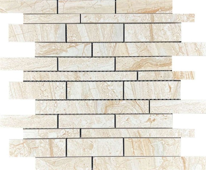 Керамическая Мозаика Velsaa Daina Mosaic Beige Brick Bone Mix 30х36 — фото 4