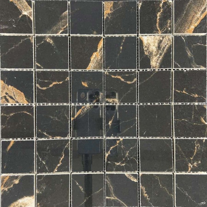 Керамическая Мозаика Velsaa Mosaic Alcantro Mosaic Nero 30х30 — фото 2