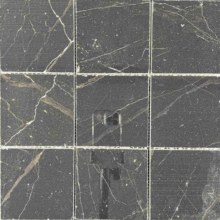 Керамическая Мозаика Velsaa Mosaic Estrada Mosaic Nero Чип 9.5x9.5 — фото 4