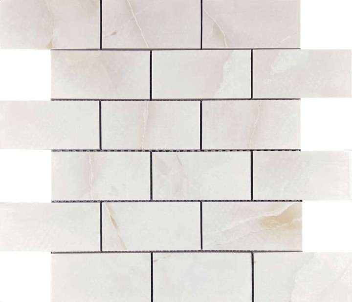 Керамическая Мозаика Velsaa Mosaic Onix Mosaic Classic Onix Brick Bone 29.7х34.6 — фото 2