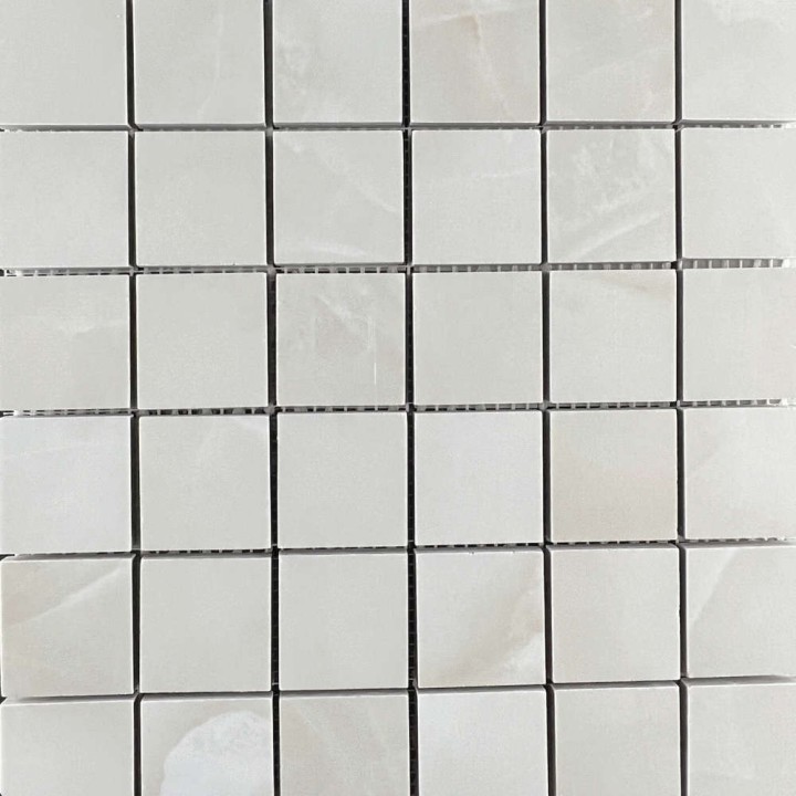 Керамическая Мозаика Velsaa Mosaic Prizma Onix Mosaic Crema 30х30 — фото 3